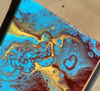 آموزش قدم به قدم بافت مرجانی در رزین اپوکسی: خلق هنر مرجانی