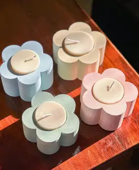 قالب جاشمعی طرح گل | ترکیب زیبایی و آرامش در دکوراسیون منزل